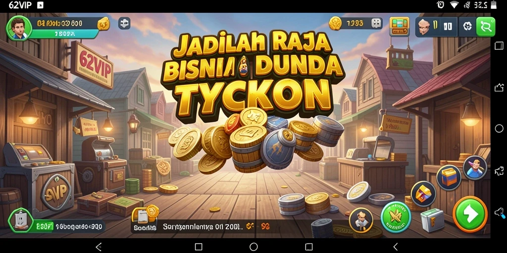 Tampak seru, gameplay Tycoon yang menantang di 62VIP.