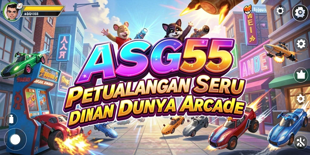 Tampilan gameplay seru dalam game Arcade ASG55.