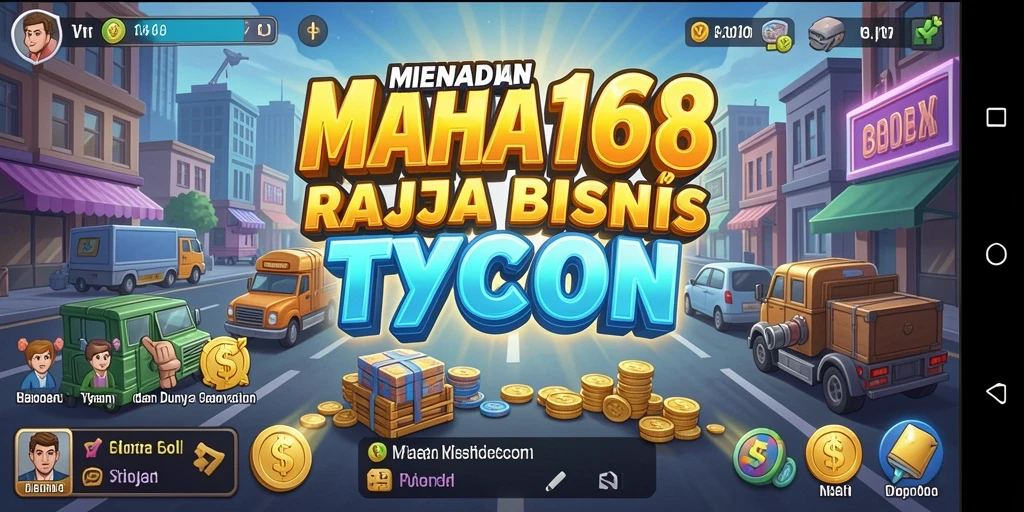 Tampilan gameplay <strong>MAHA168</strong> yang menarik dalam mengelola bisnis.