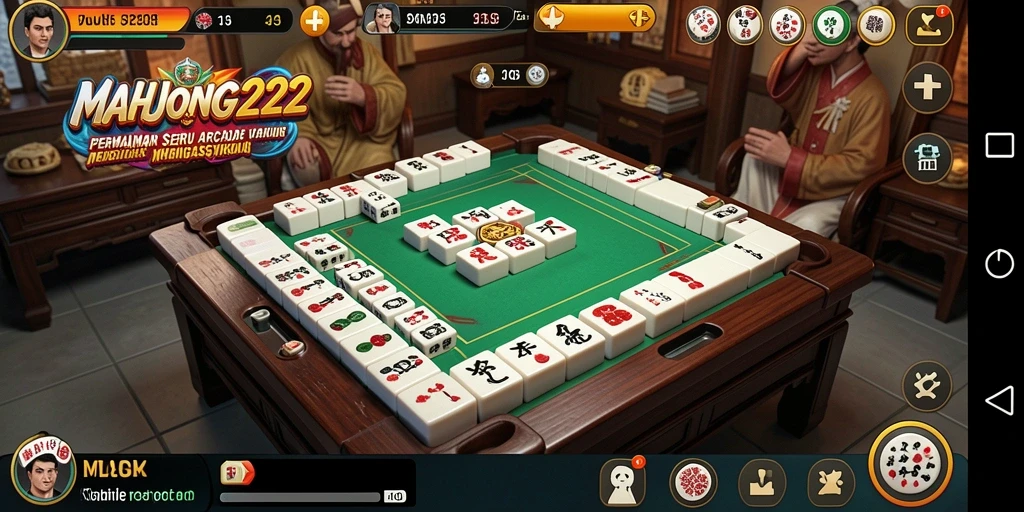 Tampilan menarik dari gameplay MAHJONG222 penuh dengan tantangan dan keseruan.