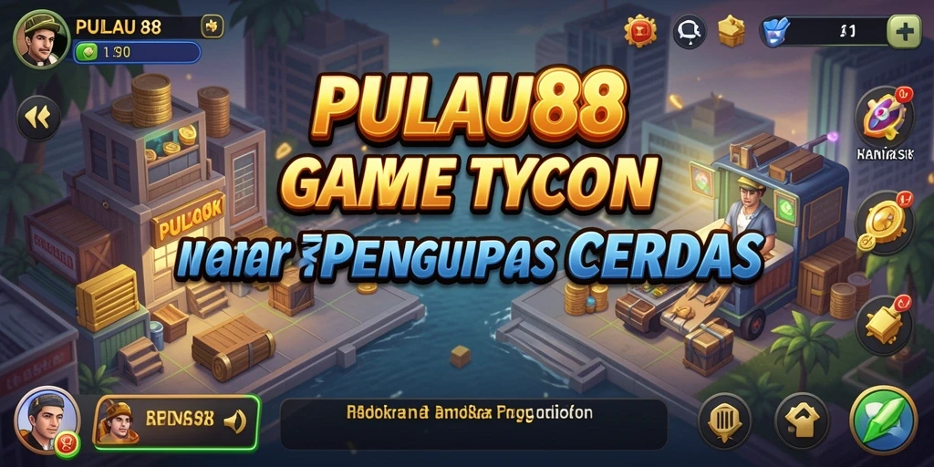 Gameplay seru membangun pulau impian di PULAU88.