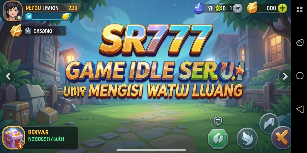 Screenshot tampilan gameplay Idle di SR777 yang menarik.