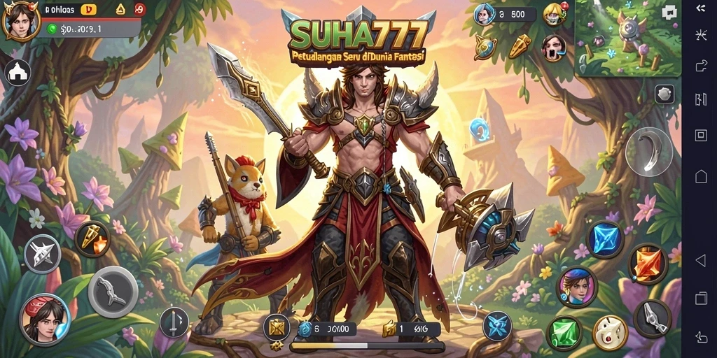 Tampilan gameplay menarik dan penuh petualangan di SUHU777.