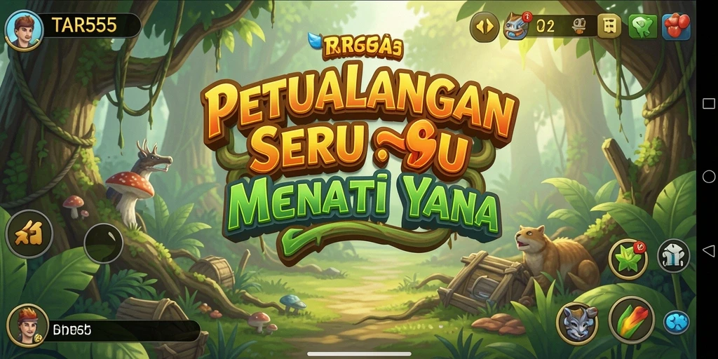 TAR555 menampilkan gameplay seru dengan grafis menawan dalam petualangan.