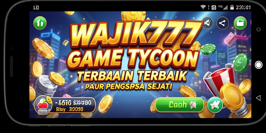Tampilan gameplay Tycoon yang menarik dan interaktif di WAJIK777.